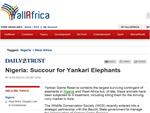 Nigeria: Succour for Yankari Elephants